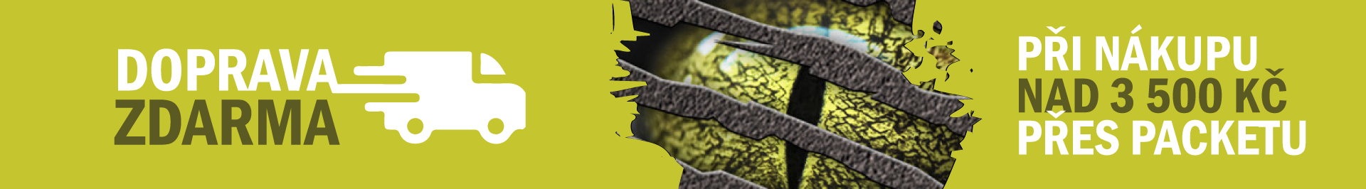 Doprava zdarma 3500 Kc